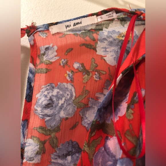 Francesca's Collections Holly Floral Godet Dress by Miami - Picture 3 of 7